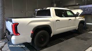 2023 Toyota Tundra TRD Pro With KP Stage 1 on the Dyno [upl. by Asela]