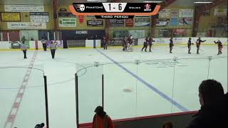 EOSHL MATCH UP Frontenac Phantoms VSMV Wolves 01212024 [upl. by Nnairahs548]