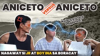 JR at BOY INA nag away sa Boracay Aniceto vs Aniceto Vlog 1 [upl. by Kimbell904]