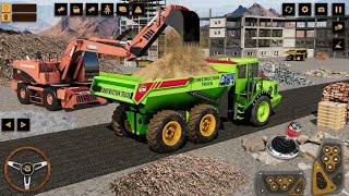 Build City Excavator Crane Simulator  JCB Highway Vehicles Builder Construction  Android GamePlay [upl. by Jarek]