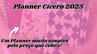 Planner Cícero 2025 [upl. by Atiragram330]