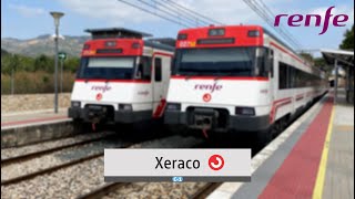 Xeraco  Cercanías Renfe  Benson [upl. by Obaza]