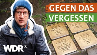 Stolpersteine Warum die Erinnerung an den Holocaust wichtig ist  neuneinhalb  WDR [upl. by Kletter418]