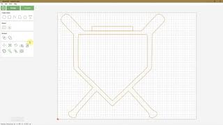 Carbide Create Tutorial  Wood Baseball Catchall Tray with Logo [upl. by Adnorahs]