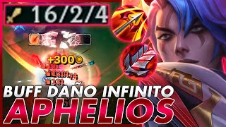 😱¡¿APHELIOS VUELVE a SER el ADC MAS ROTO DEL JUEGO ¡EL BUFF de DAÑO INFINITO APHELIOS S11 [upl. by Annaeel]