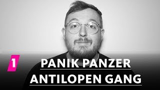 Panik Panzer von der Antilopen Gang im 1LIVE Fragenhagel  1LIVE [upl. by Rockafellow]