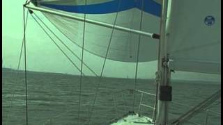 Trimming your sails Part 4 the spinnaker httpwwwonthehelmcom [upl. by Notsag280]