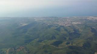 OnBoard Tui Plane Landing At Reus Airport Spain May 2018 [upl. by Bronnie]