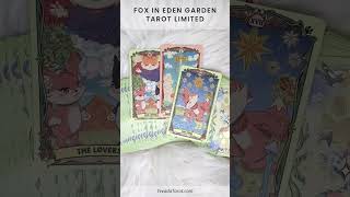 Explore the Edeninspired Fox in Eden Garden LIMITED Tarot Deck 🌿🦊 Shorts [upl. by Kelci713]