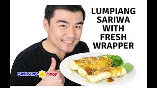 How to Cook Lumpiang Sariwa with Fresh Lumpia Wrapper [upl. by Hannis]