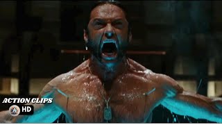 Wolverine Adamantium Transformation Scene  XMen Origins Wolverine 2009 [upl. by Mcnair]