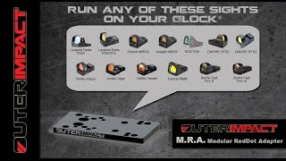 Install any of the following Red Dot Sights on your Glock Trijicon Vortex Leupold Burris etc [upl. by Adriane]