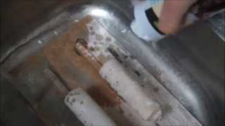 Tip for cleaning Plastering trowels [upl. by Gilford]