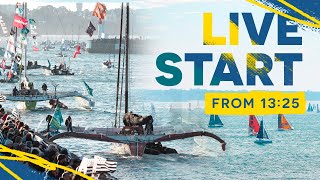 LIVE 🔴 Race start of the Route du Rhum [upl. by Isabella]