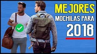 MOCHILAS con ESTILO para comprar en 2018  JR Style For Men [upl. by Ettolrahc659]