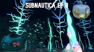 TOURING THE NEW BASESCANNER ROOMBLOOD KELP ZONE AND LIFEPOD 2  Subnautica Ep 8 [upl. by Zenger]