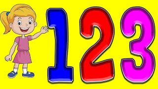 Count Numbers from 1 through 50 in English  Count 1  50 Video  Kids Learning Video counting [upl. by Acsisnarf]