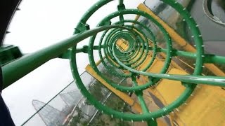 ナガシマスパーランド 2014春 12 Ultra Twister Free Fall Star Flyer Corkscrew Double Wild Mouse [upl. by Nuawtna]