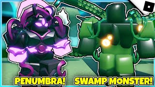 Original TDS RP  How to get SWAMP MONSTER AND PENUMBRA WHO LURKS THERE GATEKEEPER BADGES ROBLOX [upl. by Anallij]