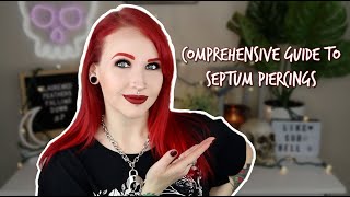 Comprehensive Guide to Septum Piercings [upl. by Ahtabbat]