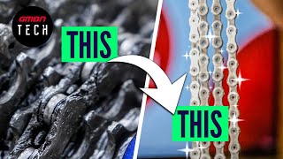 Mountain Bike Drivetrain Deep Clean  How To Wash amp Degrease Your Chain [upl. by Eselehs]