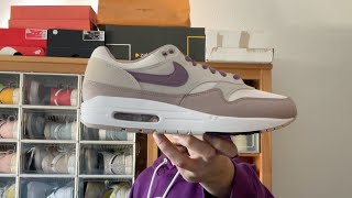 AIR MAX 1 LIGHT BONE VIOLET DUST  ¿Valen la pena [upl. by Nosahc]