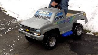 110cc Chevy Silverado Power Wheels [upl. by Faustine]