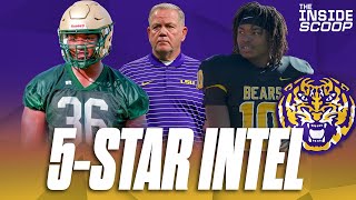 LSU Making Late Move at 5Star Texas AampM Recruits  Flip News [upl. by Asinet]