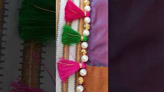 3 beautiful very easy saree kuchu designs trending tasselsmaking tassels newsareekuchu latest [upl. by Poul603]