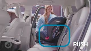 MaxiCosi  Titan Pro Car seat  How to Install [upl. by Ainat]