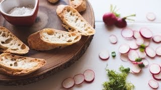 French Radish Toastet [upl. by Nedda]