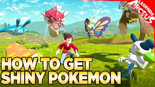 100 EPIC SHINY POKEMON REACTIONS Pokemon Legends Arceus Shiny Montage [upl. by Rinee613]