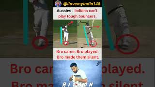 Aussies Indian cant play tough bouncers 😀rohitsharma aussie meme cricket [upl. by Von661]