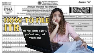 How to File BIR FORM 1701A for Real Estate Agents Professionals amp etc Availing 8 Income Tax Rate [upl. by Buskirk]