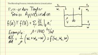 Blending Process Introduction to Linearization [upl. by Dewar]