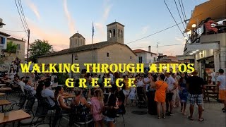 WALKING THROUGH AFITOS GREECE 2023 afitos greece walking travel vacation 2023 [upl. by Kcub]