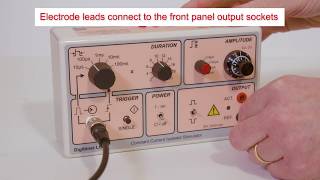 DS3 Constant Current Stimulator  Quick Start Tutorial [upl. by Eanom913]