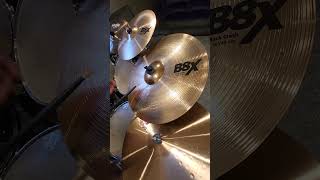 Sabian B8X 18quot Rock Crash [upl. by Banna649]