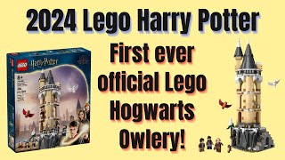 Upcoming Lego Harry Potter  Hogwarts Castle Owlery 76430 [upl. by Ennaeirb]