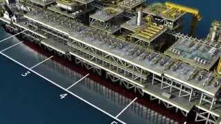 Construção e Montagem  FPSO Cidade de Itaguaí [upl. by Fabiolas305]