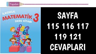 3 Sınıf Matematik Ders Kitabı MEB 115 116 117 119 121 cevapları [upl. by Glenda]