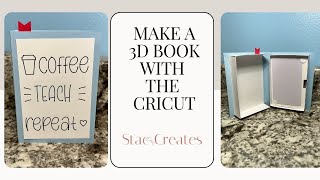 3D Book With The Cricut [upl. by Florencia941]