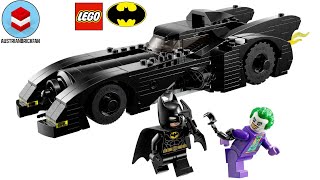 LEGO DC Comics 76224 Batmobile Batman vs The Joker Chase  LEGO Speed Build Review [upl. by Chaney413]