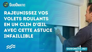 👉 Rajeunissez vos volets roulants en un clin dœil avec cette astuce infaillible [upl. by Ojiram669]