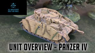 Flames of War Unit Overview  German Panzer IV Bagration [upl. by Keare]