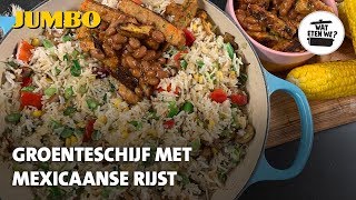 Wat eten we Groenteschijf met Mexicaanse rijst [upl. by Marigold]