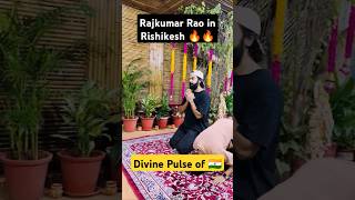 Rajkummar Rao amp wife Patralekha in Rishikesh Parmarth Niketan rajkumar [upl. by Siusan814]