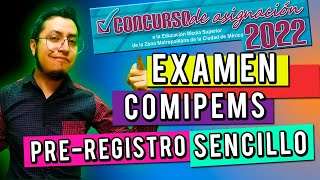 EXAMEN COMIPEMS 2023  PREREGISTRO TUTORIAL [upl. by Yrol822]