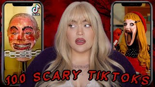 100 SCARIEST TikToks of 2023 The Scary Side of TikTok  LoeyLane [upl. by Kyriako]