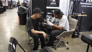 Brian Zolotas  Denver Tattoo Arts Convention 2018 [upl. by Eladroc]